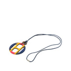 Hermes H Equipe Necklace Multicolor Buffalo Horn — view 3