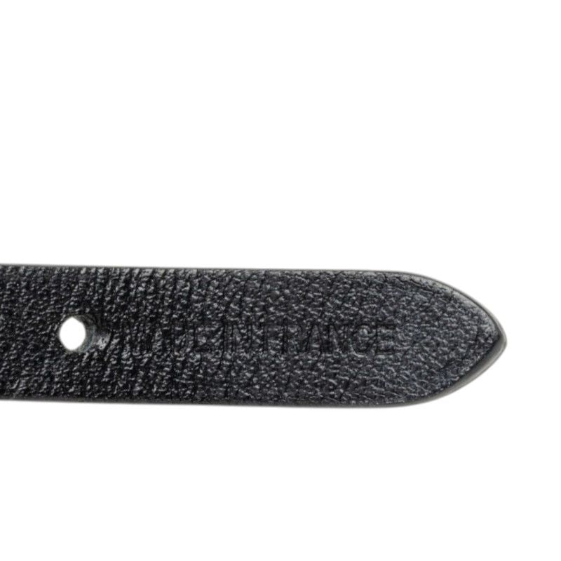 Hermes Mall Bracelet T2 Silver Black Metal Leather — view 4