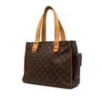Louis Vuitton Monogram Multipli Cite Tote Bag Brown Leather — view 2