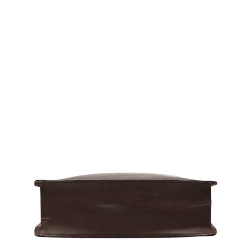Louis Vuitton Epi Sac Plat PM Handbag Mocha Brown Leather — view 3