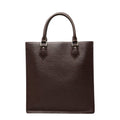 Louis Vuitton Epi Sac Plat PM Handbag Mocha Brown Leather