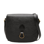 Louis Vuitton Epi Saint-cloud Crossbody Shoulder Bag Noir Black Leather
