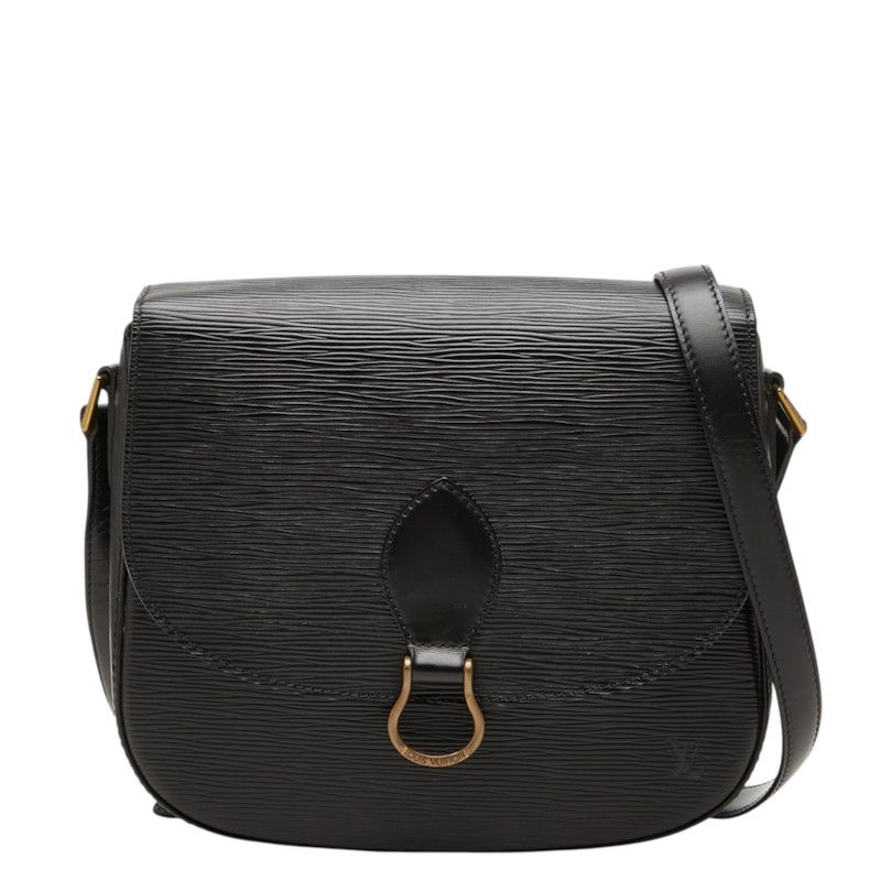 Louis Vuitton Epi Saint-cloud Crossbody Shoulder Bag Noir Black Leather