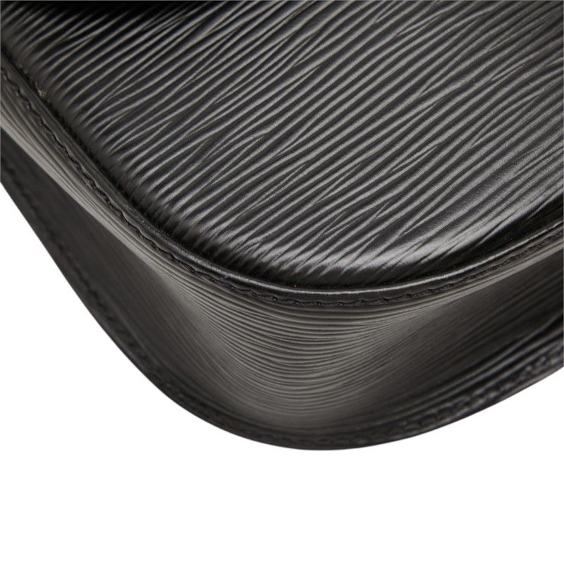 Louis Vuitton Epi Saint-cloud Crossbody Shoulder Bag Noir Black Leather — view 5