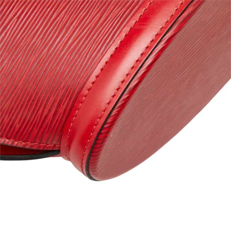 Louis Vuitton Epi Saint Jacques Handbag Castilian Red Leather — view 7