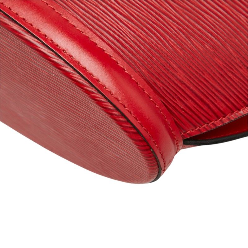 Louis Vuitton Epi Saint Jacques Handbag Castilian Red Leather — view 6