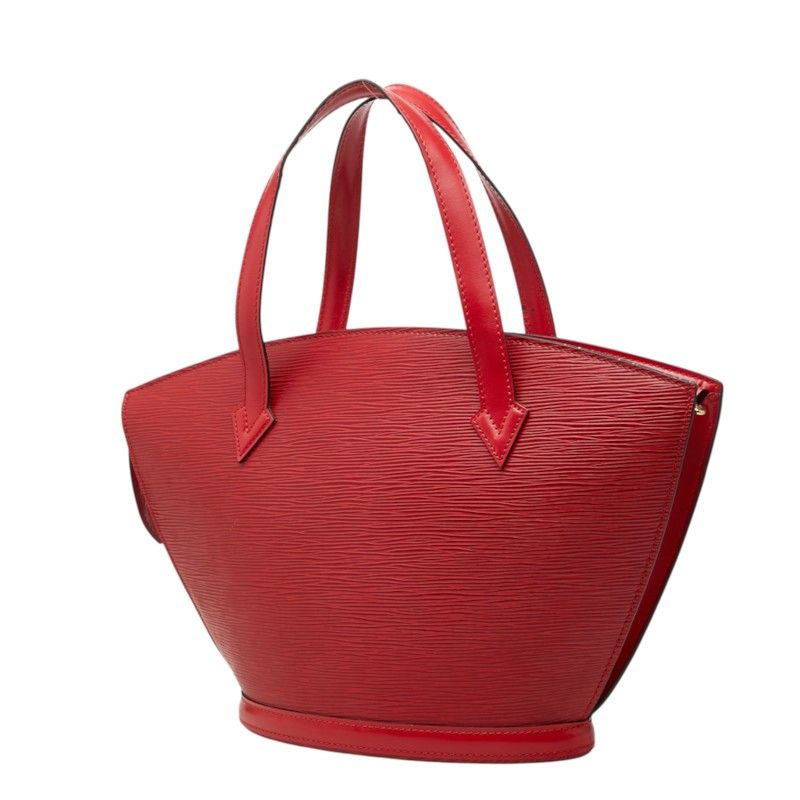 Louis Vuitton Epi Saint Jacques Handbag Castilian Red Leather — view 2