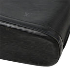 Louis Vuitton Epi Lussac Tote Shoulder Bag Noir Black Leather — view 4