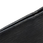 Louis Vuitton Epi Lussac Tote Shoulder Bag Noir Black Leather — view 8