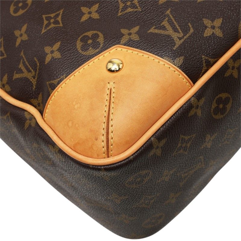 Louis Vuitton Monogram Estrella MM 2-Way Shoulder Bag Brown Leather — view 7