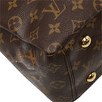 Louis Vuitton Monogram Pallas 2-Way Shoulder Bag Brown Raisin Purple Leather — view 5