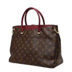 Louis Vuitton Monogram Pallas 2-Way Shoulder Bag Brown Raisin Purple Leather — view 2