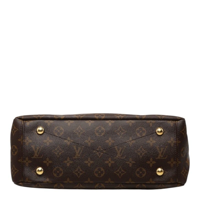 Louis Vuitton Monogram Pallas 2-Way Shoulder Bag Brown Raisin Purple Leather — view 3