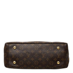 Louis Vuitton Monogram Pallas 2-Way Shoulder Bag Brown Raisin Purple Leather — view 3