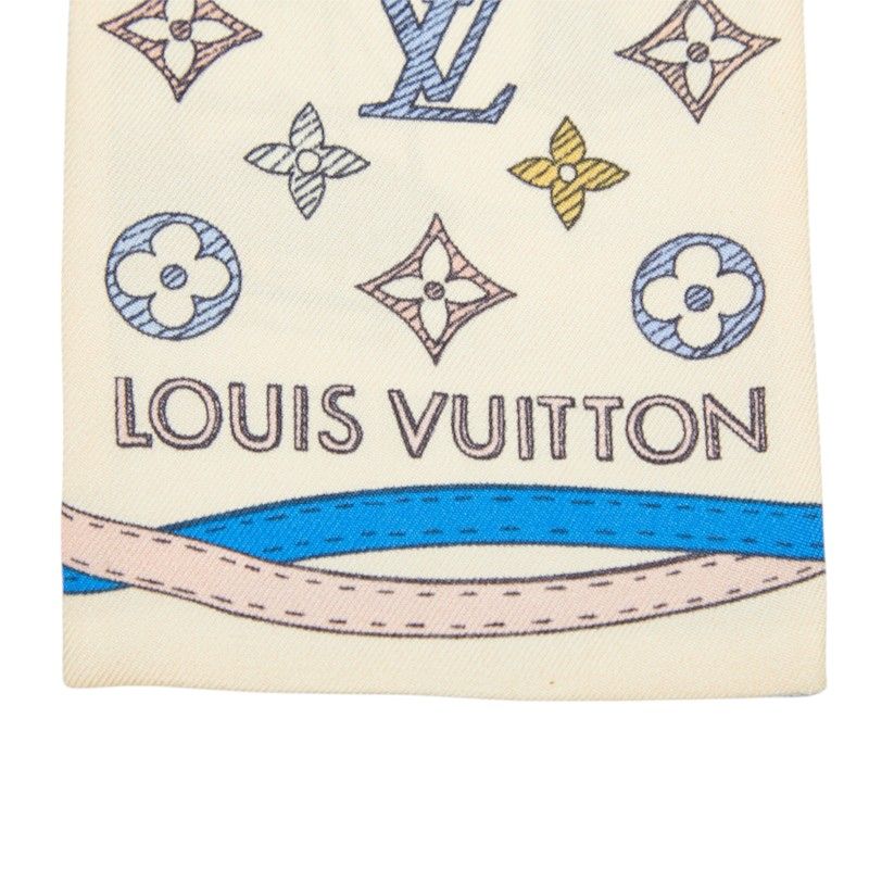 Louis Vuitton Bandeau Up and Away Scarf Multicolor Silk — view 2