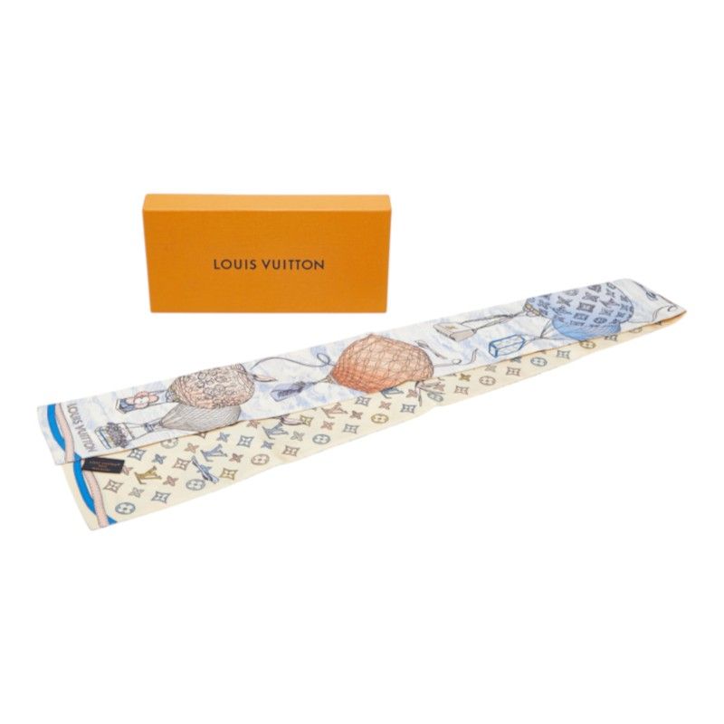 Louis Vuitton Bandeau Up and Away Scarf Multicolor Silk — view 5
