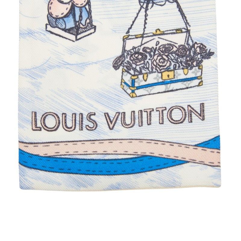 Louis Vuitton Bandeau Up and Away Scarf Multicolor Silk — view 3