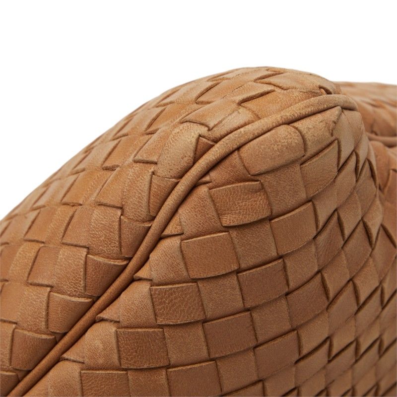 Bottega Veneta Intrecciato Julie Tote Bag Brown Leather — view 4