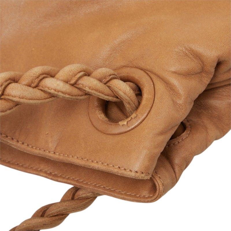 Bottega Veneta Intrecciato Julie Tote Bag Brown Leather — view 7