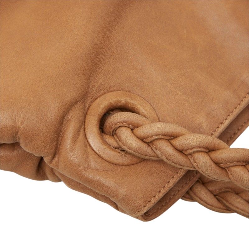 Bottega Veneta Intrecciato Julie Tote Bag Brown Leather — view 8