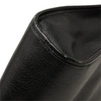 Dior CD Logo Bag Handbag Black Leather — view 5