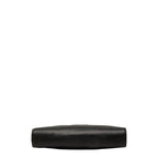 Dior CD Logo Bag Handbag Black Leather — view 3