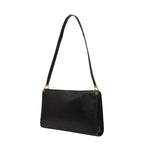 Dior CD Logo Bag Handbag Black Leather — view 2