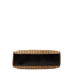 Celine C Macadam Shoulder Bag Beige Calf Hair — view 3