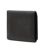 Bottega Veneta Vintage Trifold Wallet Black Leather — view 2
