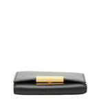 Bottega Veneta Vintage Trifold Wallet Black Leather — view 3