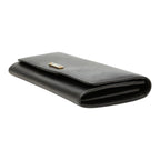 Fendi Logo Wallet Continental Black Leather — view 4