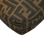 Fendi Zucca Mamma Baguette Shoulder Bag Brown Canvas Leather — view 5