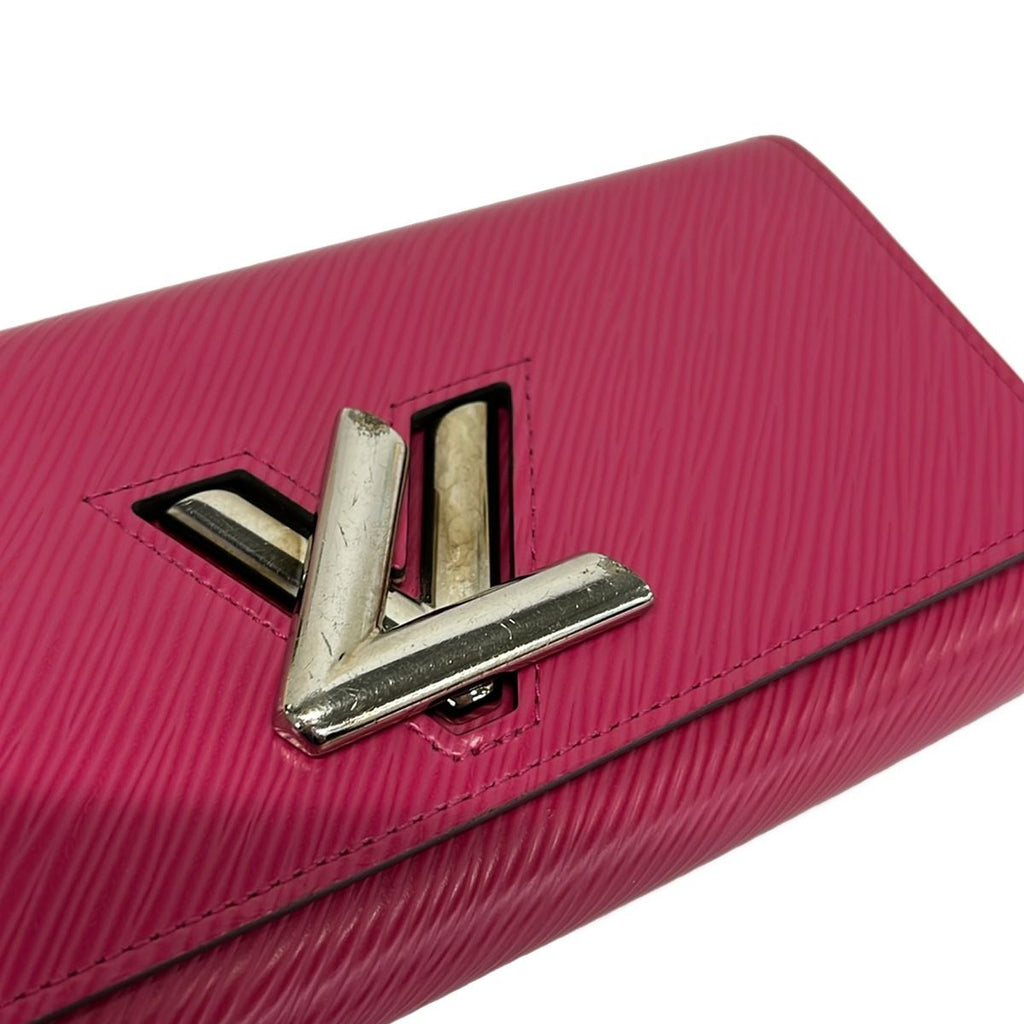 Louis Vuitton Wallet Twist Portefeuille Hot Pink Leather — view 8