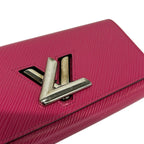 Louis Vuitton Wallet Twist Portefeuille Hot Pink Leather — view 8