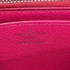 Louis Vuitton Wallet Twist Portefeuille Hot Pink Leather — view 6