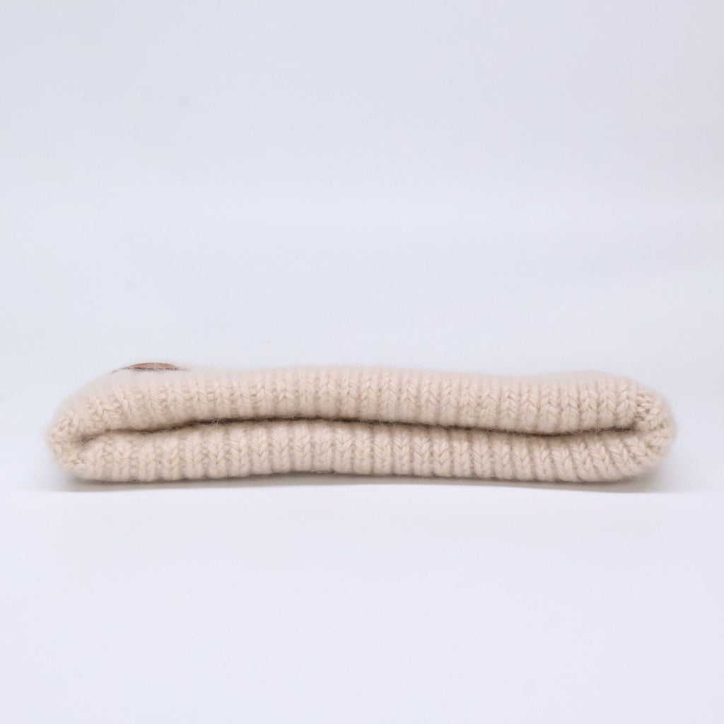 Hermes Lou Cashmere Mohair Beanie Knit Cap Hat — view 3