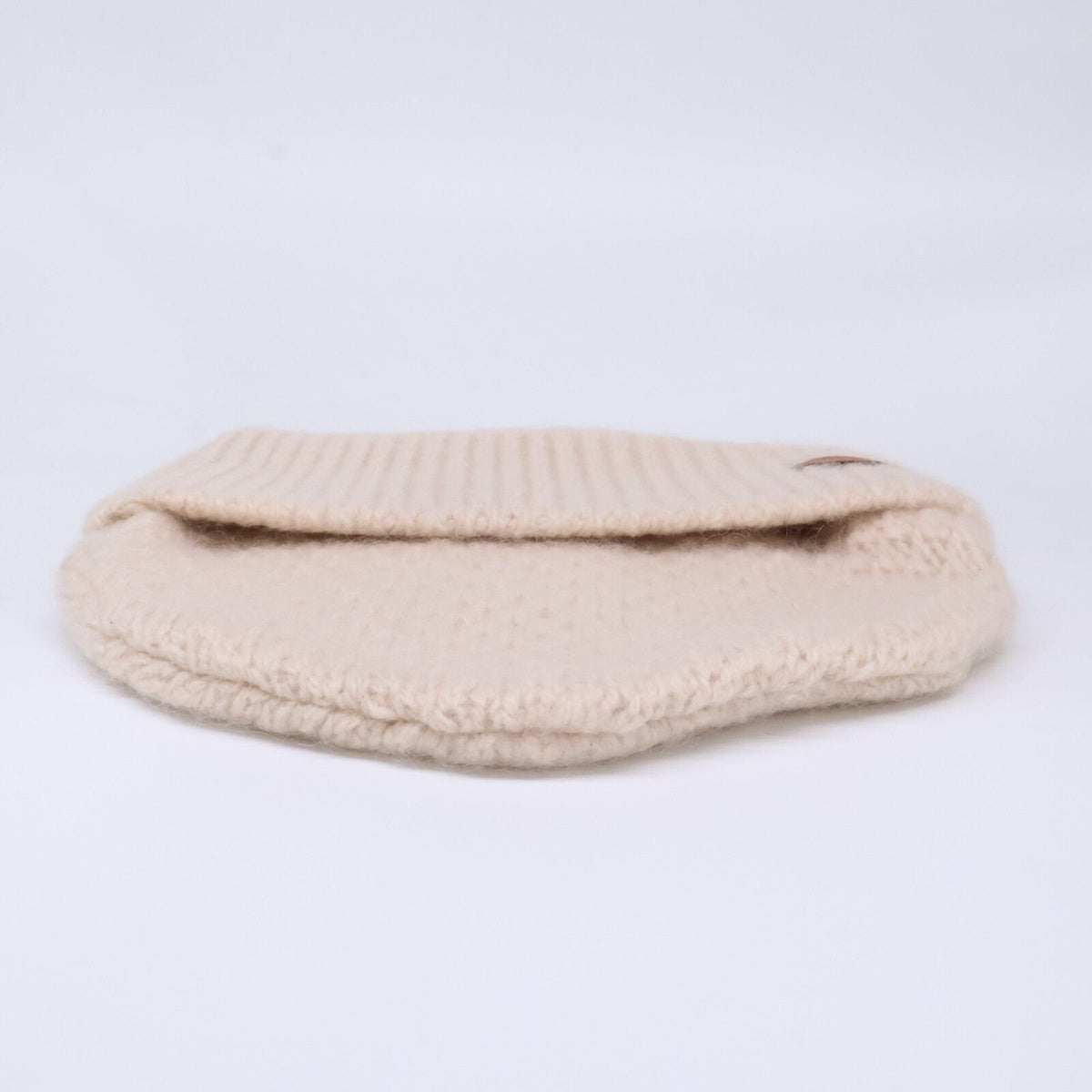 Hermes Lou Cashmere Mohair Beanie Knit Cap Hat — view 5
