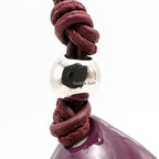 Loewe Charm Beaded Fig Keychain — view 4