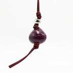 Loewe Charm Beaded Fig Keychain — view 3