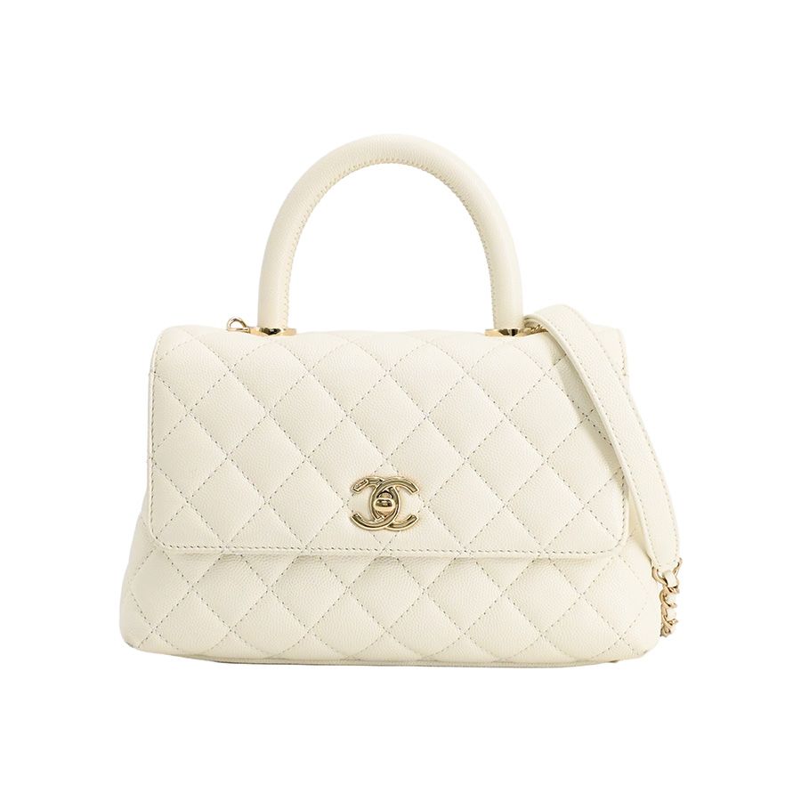 Chanel Handbag Top Handle Flap Bag