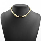 Dior Necklace Short Gold — view 4