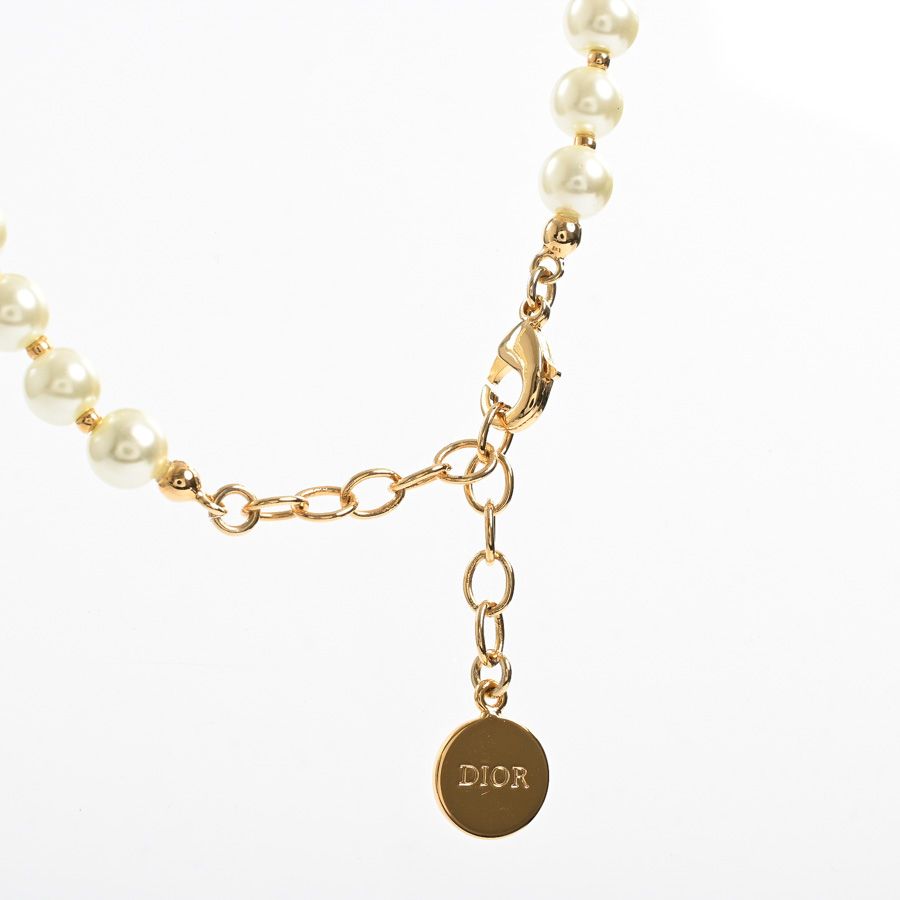 Dior Necklace Short Gold — view 3