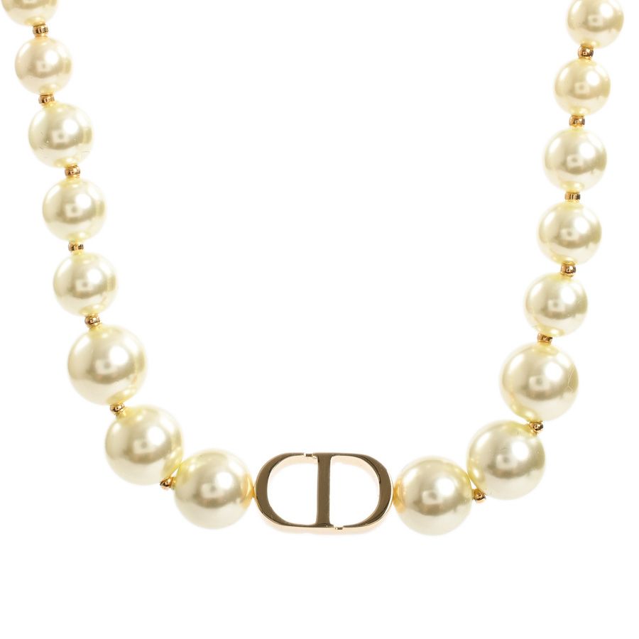 Dior Necklace Short Gold