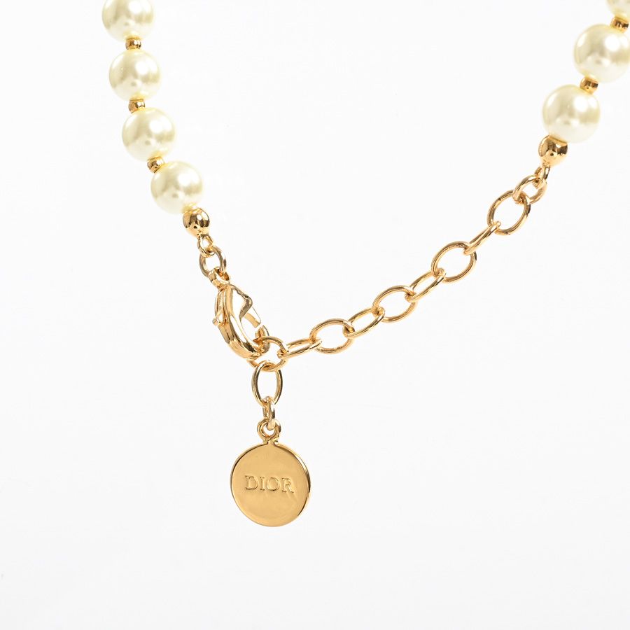 Dior Necklace Short Gold — view 3