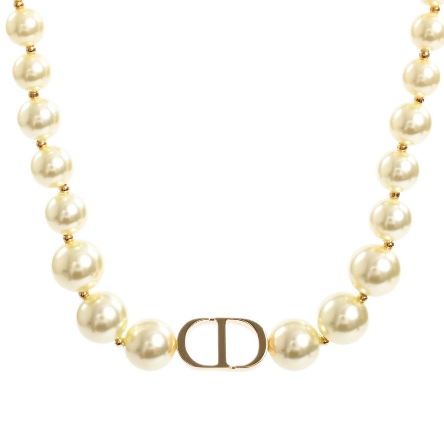 Dior Necklace Short Gold