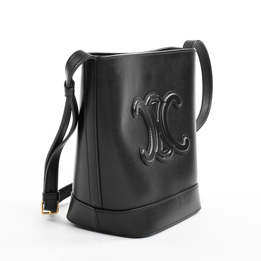 Celine Shoulder Bag Small Bucket Cuir Triomphe — view 2