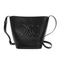 Celine Shoulder Bag Small Bucket Cuir Triomphe