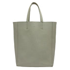 Celine Tote Bag Vertical Cabas Mall White Leather