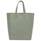 Celine Tote Bag Vertical Cabas Mall White Leather — view 3