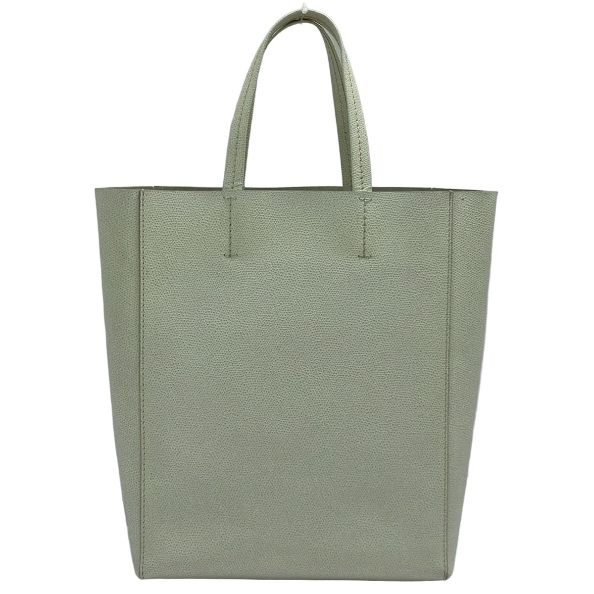 Celine Tote Bag Vertical Cabas Mall White Leather — view 3